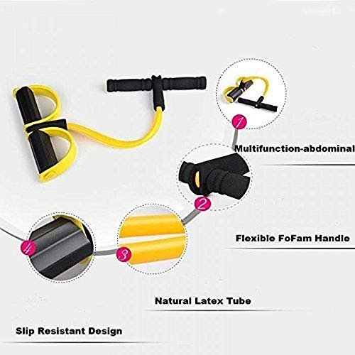 SEVENDAYS ® 4 Rope Upgraded Version Pull Reducer, Waist Body Shaper Tummy Trimmer Fitness Equipment (Multicolor) - Image 6