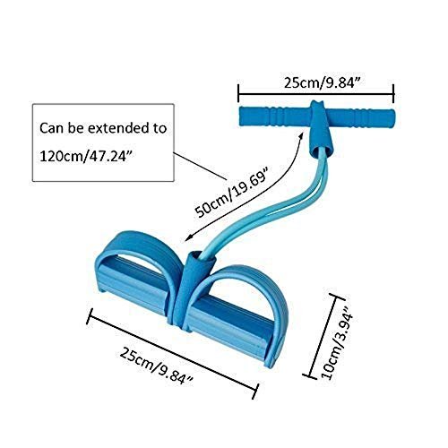 SEVENDAYS ® 4 Rope Upgraded Version Pull Reducer, Waist Body Shaper Tummy Trimmer Fitness Equipment (Multicolor) - Image 8