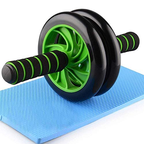 TYZAG Power by Anti Skid Abdominal Ab Roller Exercise Wheel with Knee Mat for Stomach Exercise Training and Exercise Fitness Gym Equipment Accessory Fitness for Man and Woman