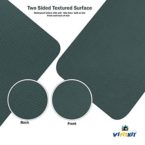 VIFITKIT Extra Cushion Soft Texture Yoga Mats For Home Gym & Outdoors with free Carrying Bag - Image 4