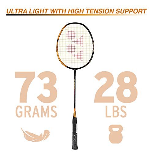 YONEX Smash Badminton Racquet (G4, 73 Grams, 28 lbs Tension) - Image 4