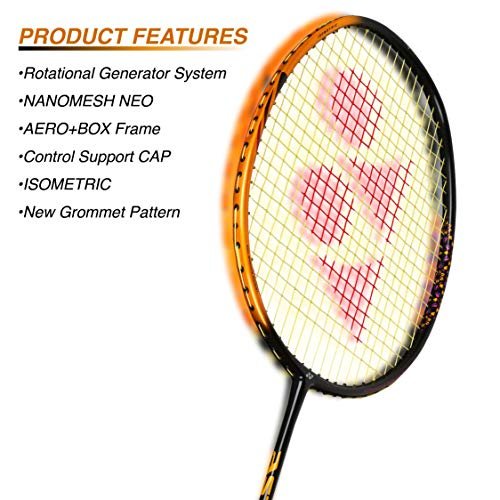 YONEX Smash Badminton Racquet (G4, 73 Grams, 28 lbs Tension) - Image 5