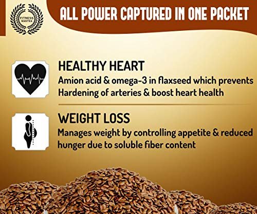 Fitness Mantra Raw Flax Seeds for Weight loss-500gm - Image 5
