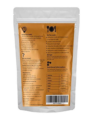 Fitness Mantra Raw Flax Seeds for Weight loss-500gm - Image 8