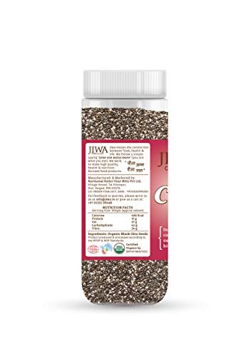 Jiwa Healthy By Nature Organic Chia Seeds, 200g - Image 3