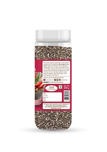 Jiwa Healthy By Nature Organic Chia Seeds, 200g - Image 4