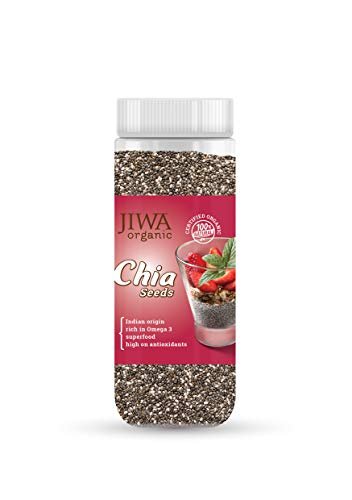 Jiwa Healthy By Nature Organic Chia Seeds, 200g