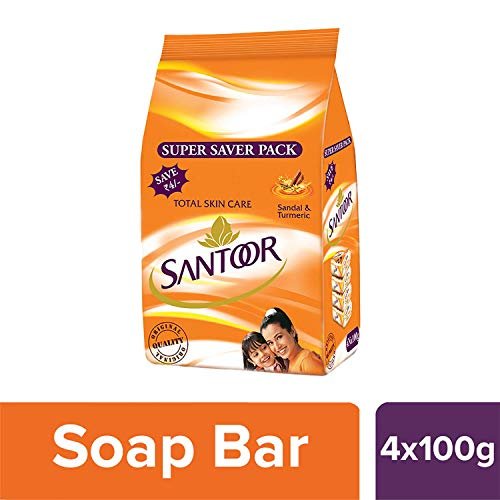 Santoor Sandal and Turmeric Soap - Image 7