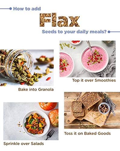 True Elements Roasted Flax Seeds 500g - Flax Seeds for Hair Growth | Alsi Seed | Diet Food for Weight Loss - Image 6