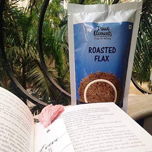True Elements Roasted Flax Seeds 500g - Flax Seeds for Hair Growth | Alsi Seed | Diet Food for Weight Loss - Image 7