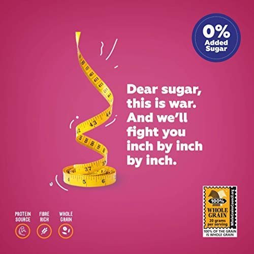 Yogabar Super Muesli, No Added or Hidden Sugar, Breakfast Muesli with Probiotics & Prebiotics, 82% Almonds + Whole Grains + Chia Seeds + Flax Seeds, 400gm Each - Image 5