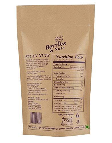 Berries and Nuts Premium Pecan Nut, 250g - Image 3