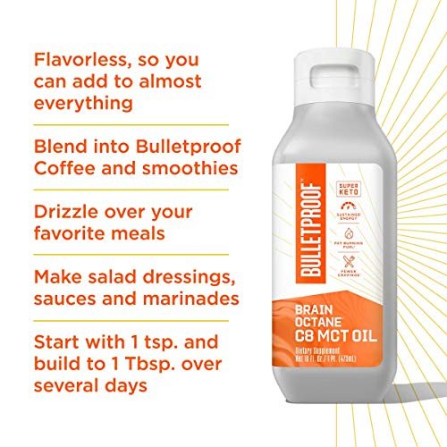 Bulletproof Brain Octane Oil, Reliable and Quick Source of Energy (16 Ounces) - Image 6