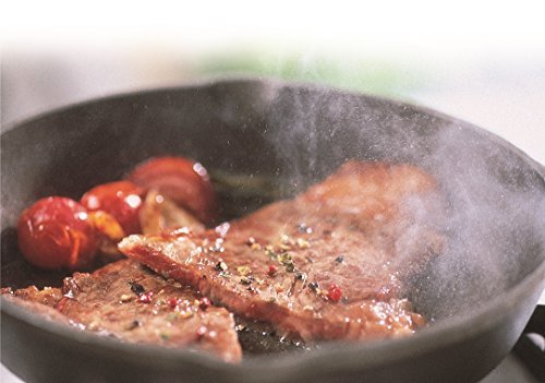 Lodge Heat Enhanced and Seasoned Cast Iron Skillet, 8-Inch - Image 4