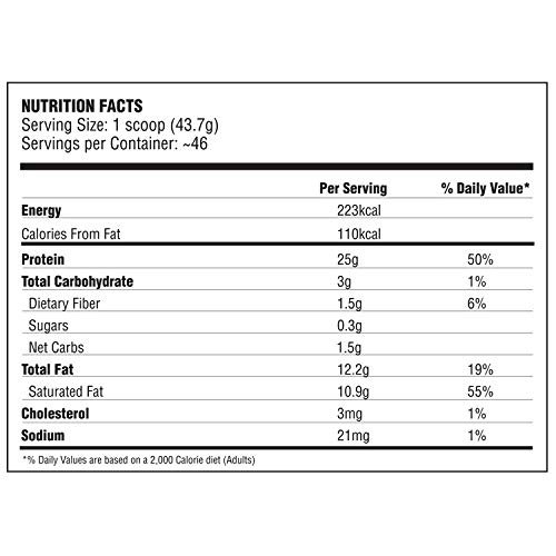 PROCEL® Ketowhey Keto Protein Shake with Coconut Oil & MCTs - Image 6