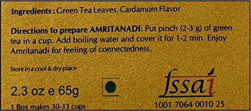 Blue Nectar Loose Green Tea Leaves from Assam, Slimming Green Tea Leaf with Idukki Cardamom (50g + 15g Free | 33 Cups) - Image 7