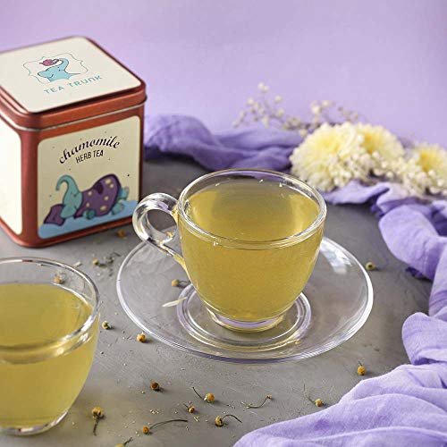 Tea Trunk Chamomile Herb Tea - 50 gms (1.76 oz) | 100% whole chamomile flowers from the Indian Himalayas | Calming Tea for Relaxation (Chamomile Herb, 50 g (Pack of 1)) - Image 7