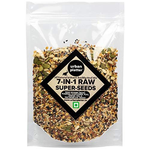 Urban Platter 7-in-1 Raw Super-Seeds Mix, 400g