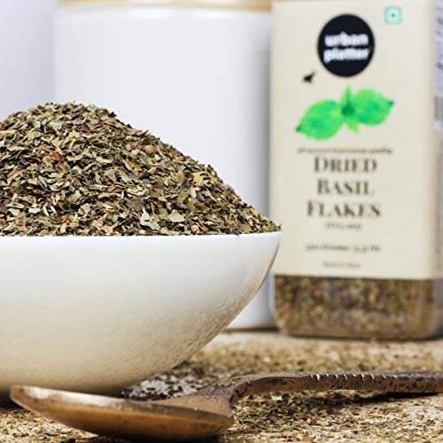 Urban Platter Dried Basil Flakes (Tulasi) Shaker Jar, 150g - Image 8