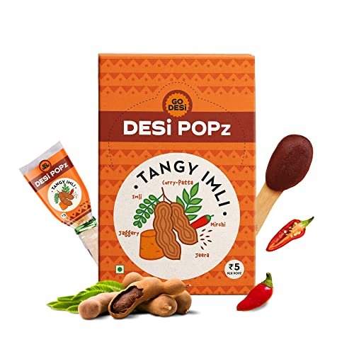 GO DESi Imli Pop Tamarind & Jaggery Candy | 40 Pieces | Tangy Imli | Imli Candy | Lollipop | Digestive Candy - Image 3