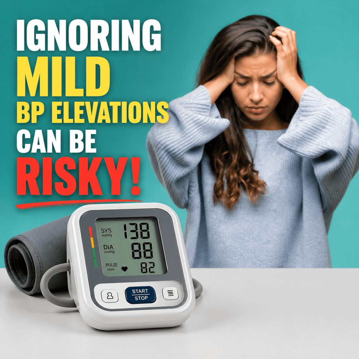 ignoring mild BP elevations can be risky