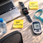 long sitting hours effects on health with desk setup and metabolic risk indicators