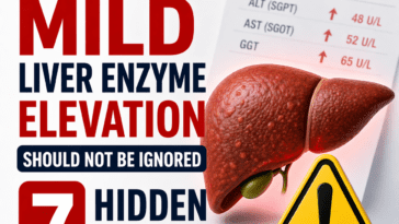 mild liver enzyme elevation