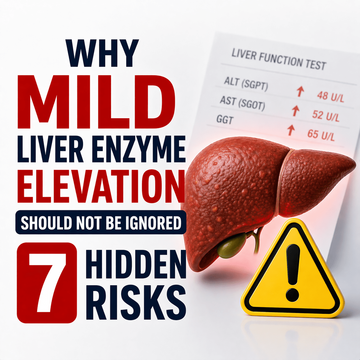 mild liver enzyme elevation