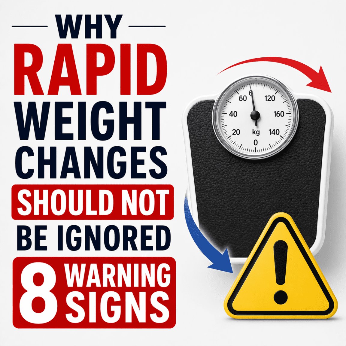 why rapid weight changes should not be ignored