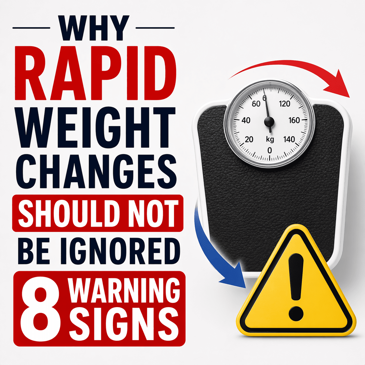why rapid weight changes should not be ignored