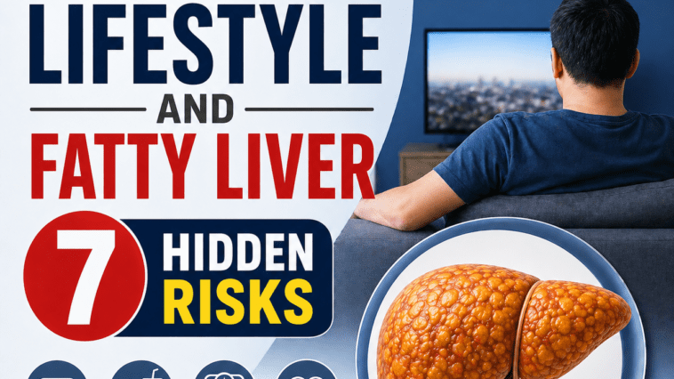 sedentary lifestyle and fatty liver