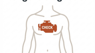 Silent disease detection through health monitoring showing biomarkers like heart rate, liver function, and blood sugar