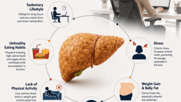 why desk jobs increase fatty liver risk