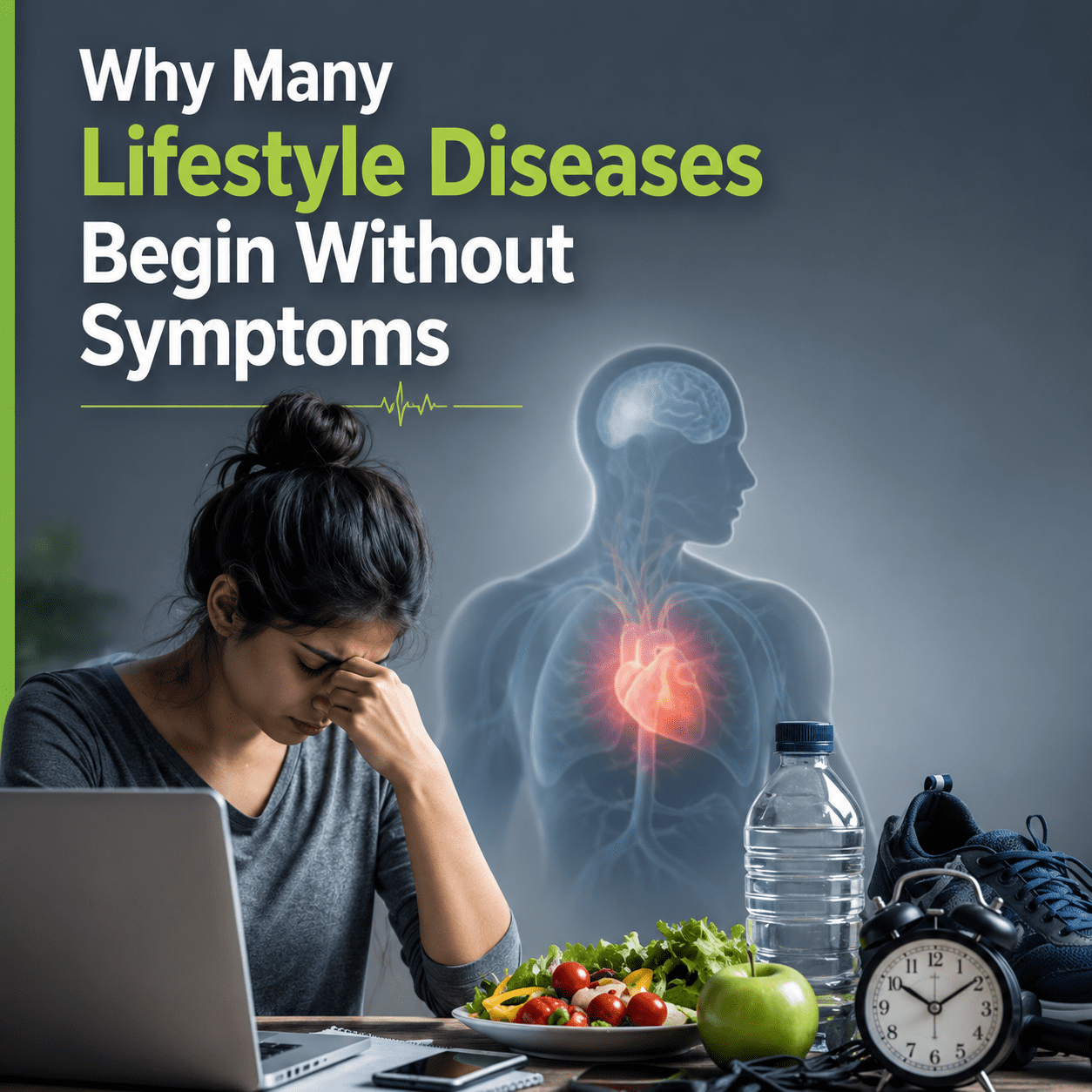 why many lifestyle diseases begin without symptoms