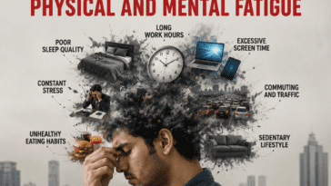 why modern urban lifestyle is increasing physical and mental fatigue