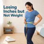 losing inches but not weight