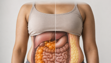 visceral fat vs subcutaneous fat