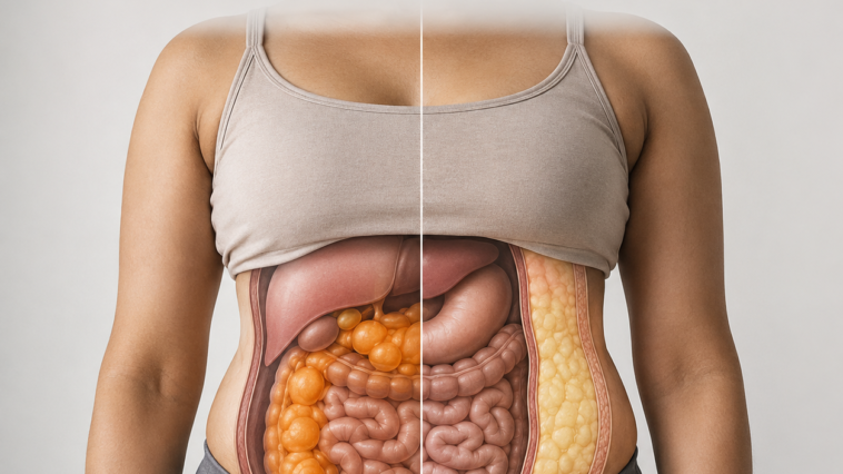 visceral fat vs subcutaneous fat