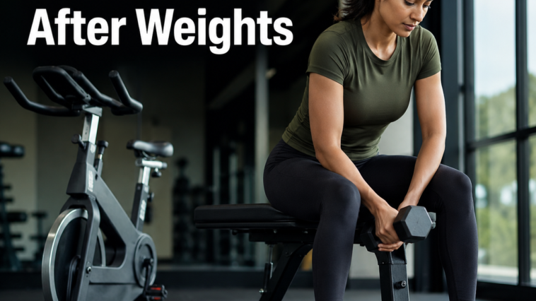 cardio before or after weights