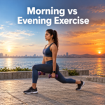 morning vs evening exercise