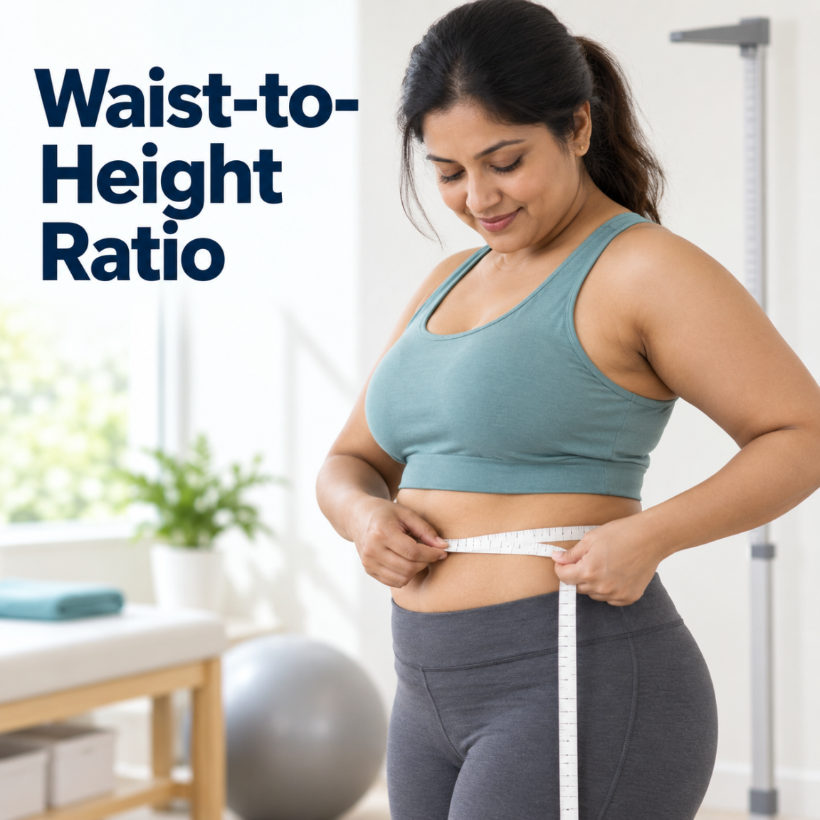 waist-to-height ratio