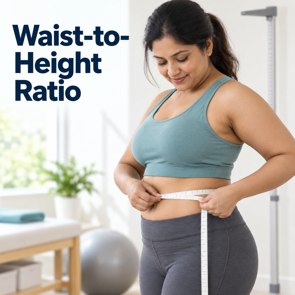 waist-to-height ratio